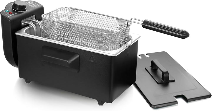 Emerio 3.0L Öl-Fritteuse mit Kaltzonen Technologie, "sehr gut 1.4" getestet von Haus &amp; Garten 06/201