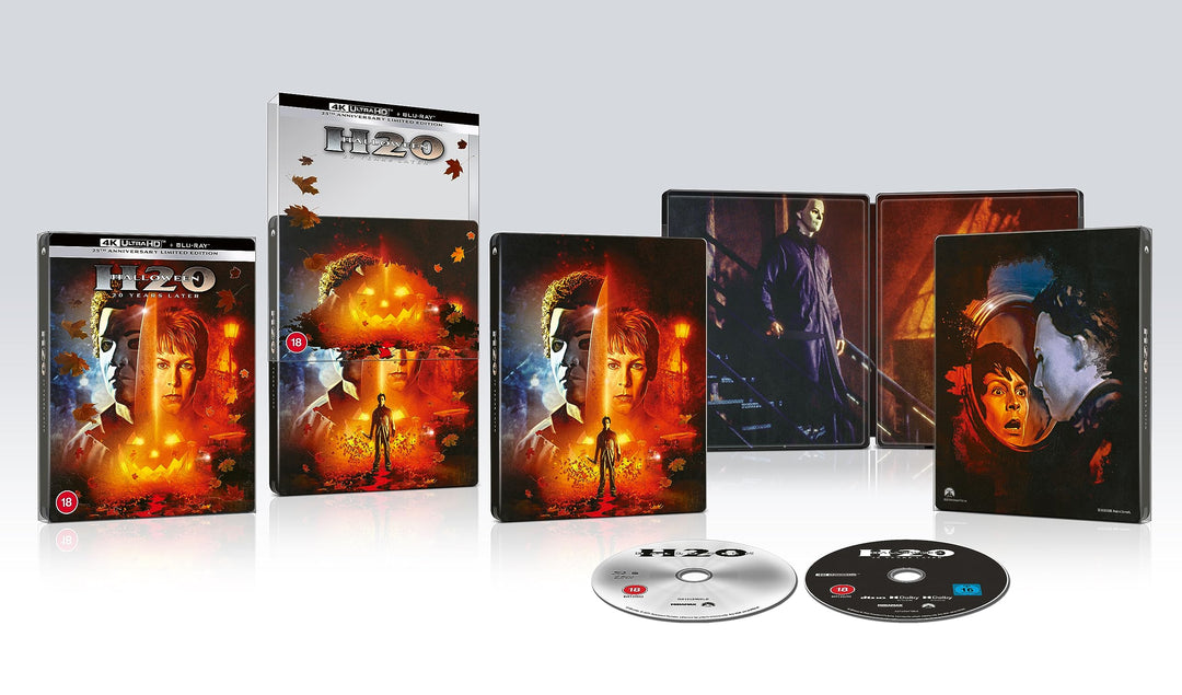 Halloween: H20 [4K Ultra HD + Blu-Ray-Édition boîtier SteelBook 25ème Anniversaire], Blu-ray