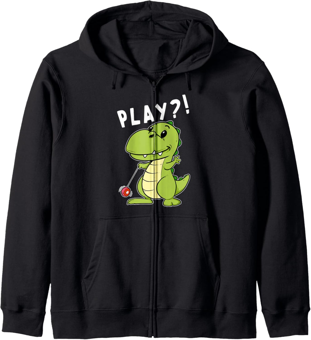 Lustigs Jojo Dinosaurier T-Rex Yoyo Spielzeug Dino Saurier Kapuzenjacke