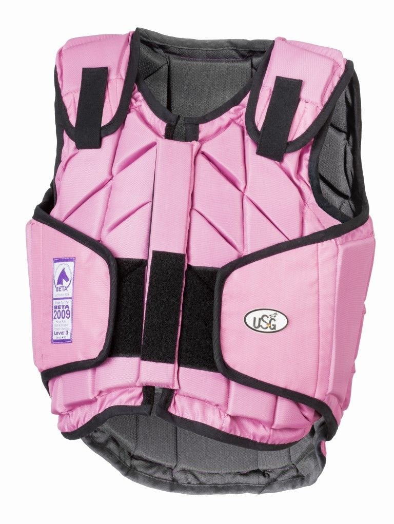 United Sportproducts Germany USG 4250693690378 Panel-Sicherheitsweste Eco-Flexi pink Kinder XS