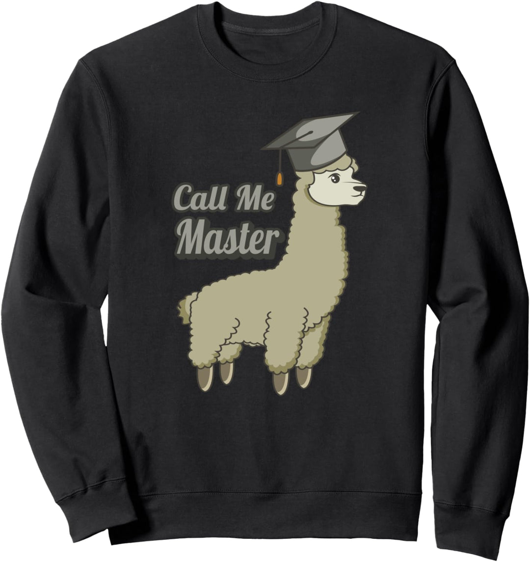 Call Me Master Alpaca Pako Lama Alpakazüchter Alpaka Sweatshirt