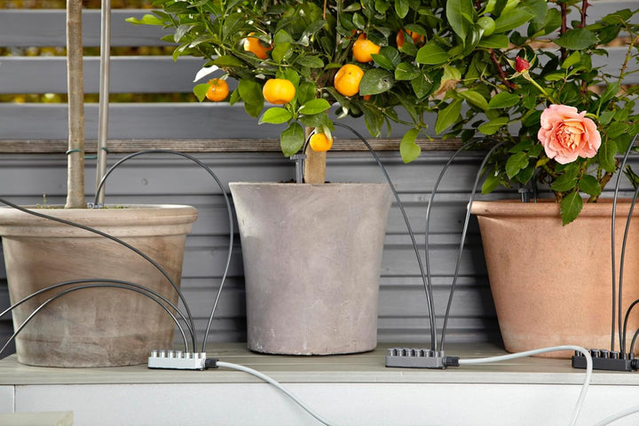 Gardena city gardening Urlaubsbewässerung: Pflanzenbewässerungs-Set für drinnen und draussen, indivi