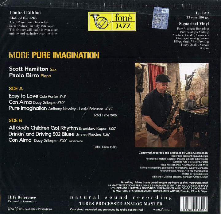 More Pure Imaginaton (Natural Sound Recording), Vinyl