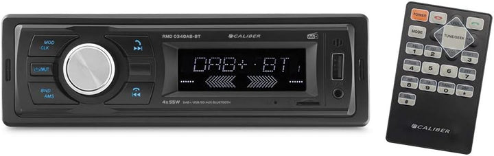 Caliber Autoradio - Auto Radio mit Bluetooth - Aux In - Bluetooth - DAB - DAB Plus - FM - SD - USB -