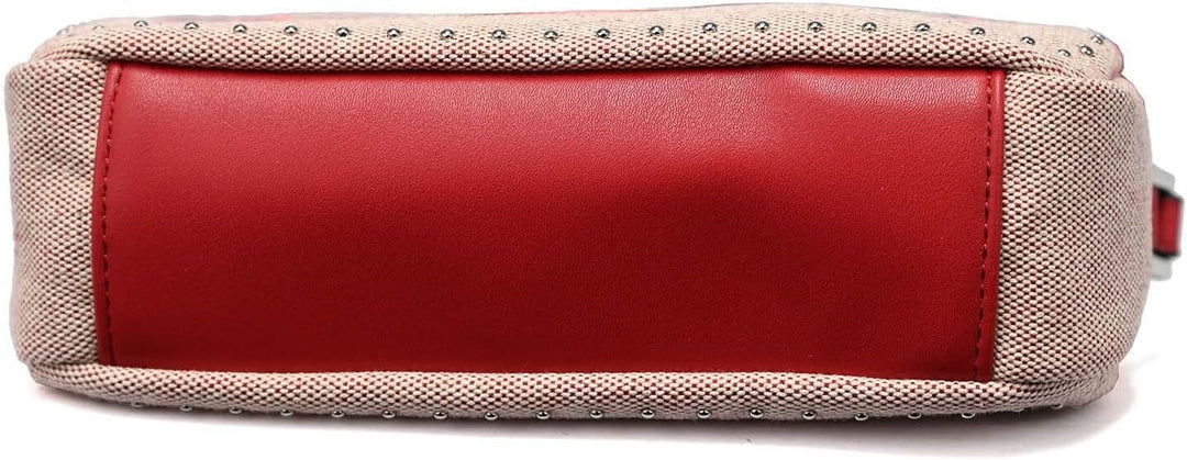 U.S.POLO ASSN. Great Meadow Crossbody Bag 23x17x8 Canvas/PU RED