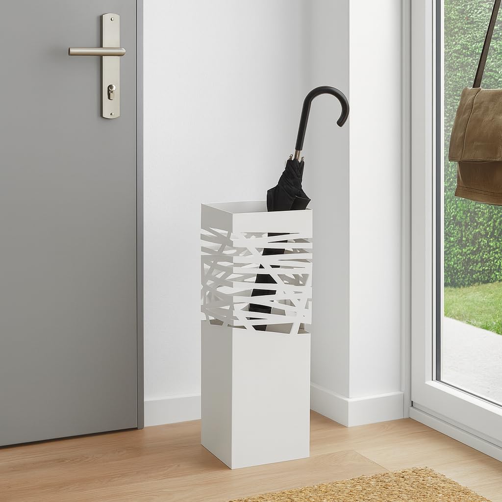 Versa Rulo Schirmständer für Eingang, Raum oder Halle, moderner Schirmhalter, Massnahmen (H x L x B)