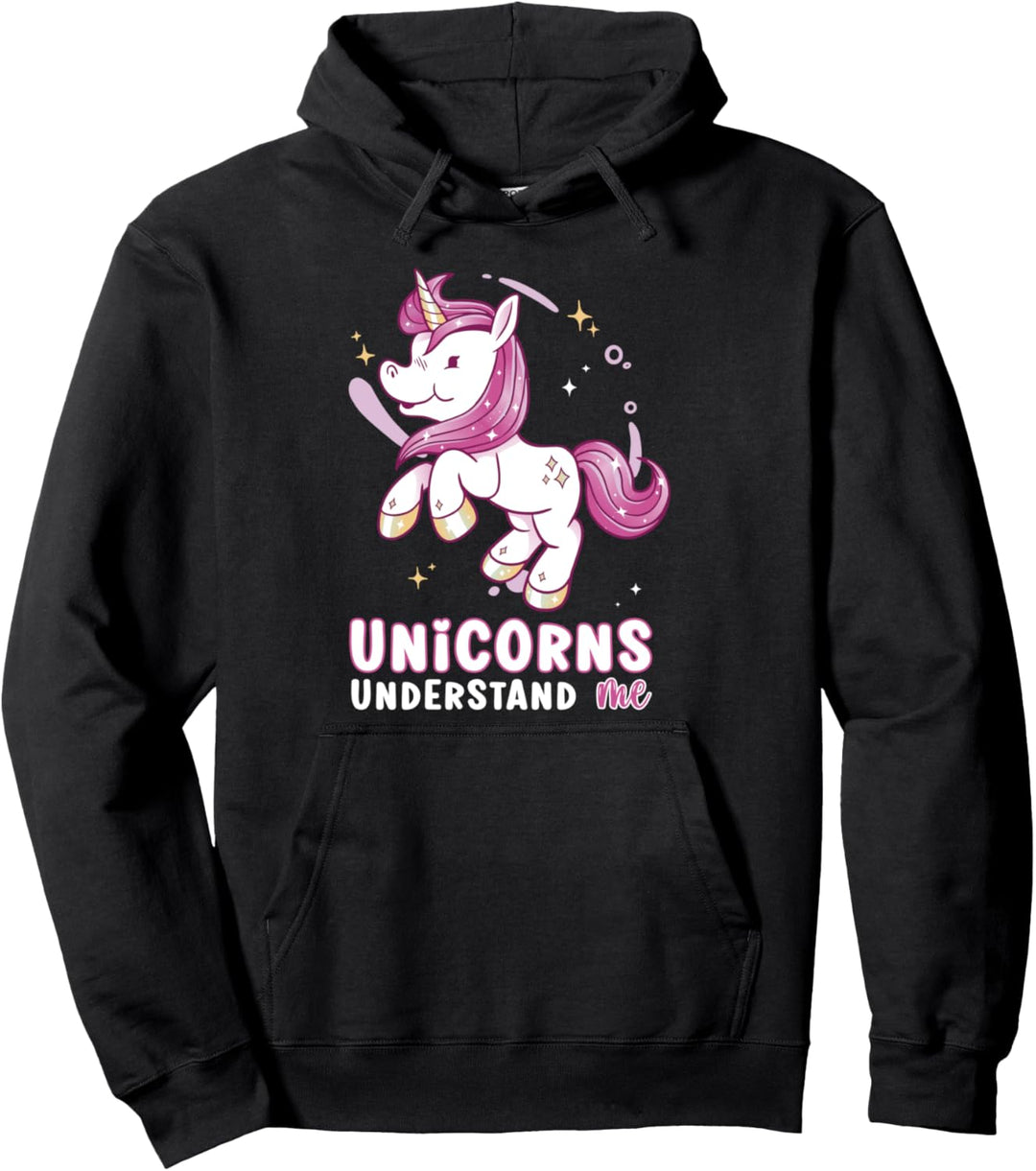 Einhörner Verstehen Mich Pullover Hoodie