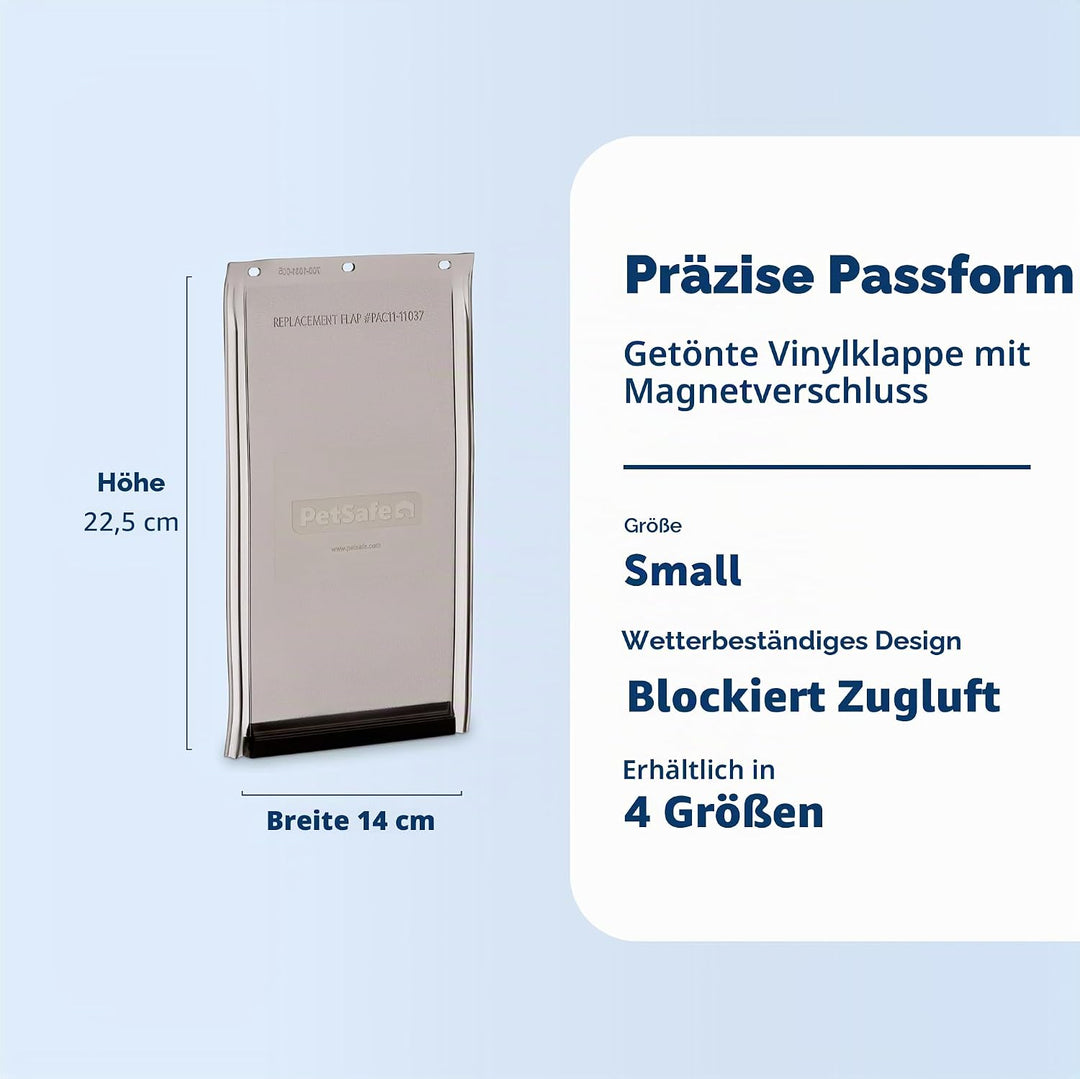 PetSafe Freedom PAC11-11037 – PAC11-11037 Ersatztür kompatibel mit Hunde- und Katzentüren – einfach