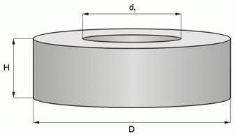 Ringmagnet Ø 70,0 x 30,0 x 10,0 mm (magnets4you) - Magnetring aus N42 Nickel - hält 45 kg, Neodym Su