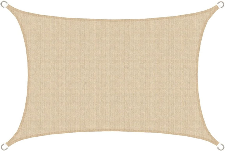 AMANKA UV Sonnensegel 2x3m Rechteckig Wasserdurchlässig - Sonnenschutz Balkon Terrassendach Sichtsch