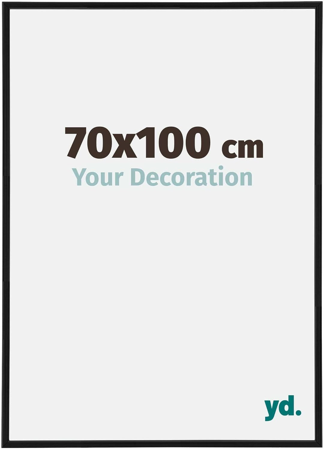 yd. Your Decoration - Bilderrahmen 70x100 cm - Bilderrahmen aus Kunststoff mit Acrylglas - Ausgezeic