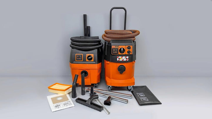 FEIN Nass- / Trockensauger DUSTEX 35L (Industriestaubsauger 1380W, Behälter 32l, extra Steckdose) 92