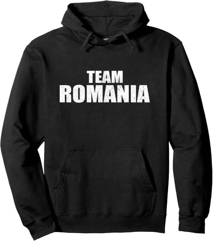 Team Rumänien Country Support Pullover Hoodie