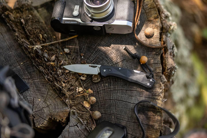 Gerber Taschenmesser mit Gürtelclip, LST, 440A Clip Poin-Edelstahlklinge, Griffschalen aus glasfaser