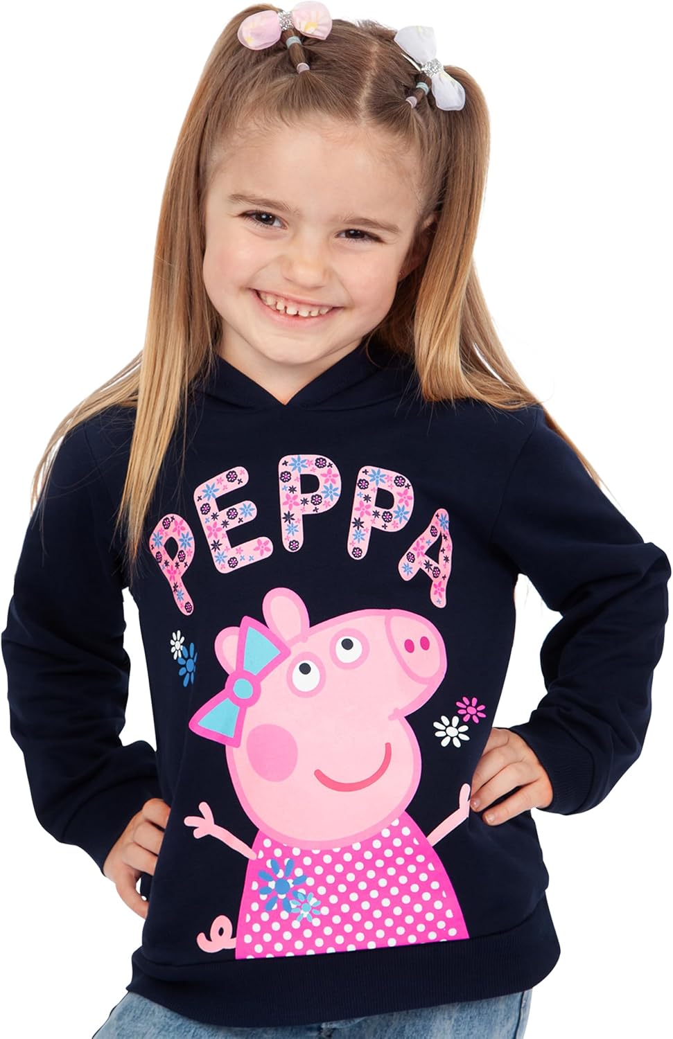 Peppa Wutz Mädchen Peppa Pig Sweatshirt 110 Mehrfarbig, 110 Mehrfarbig