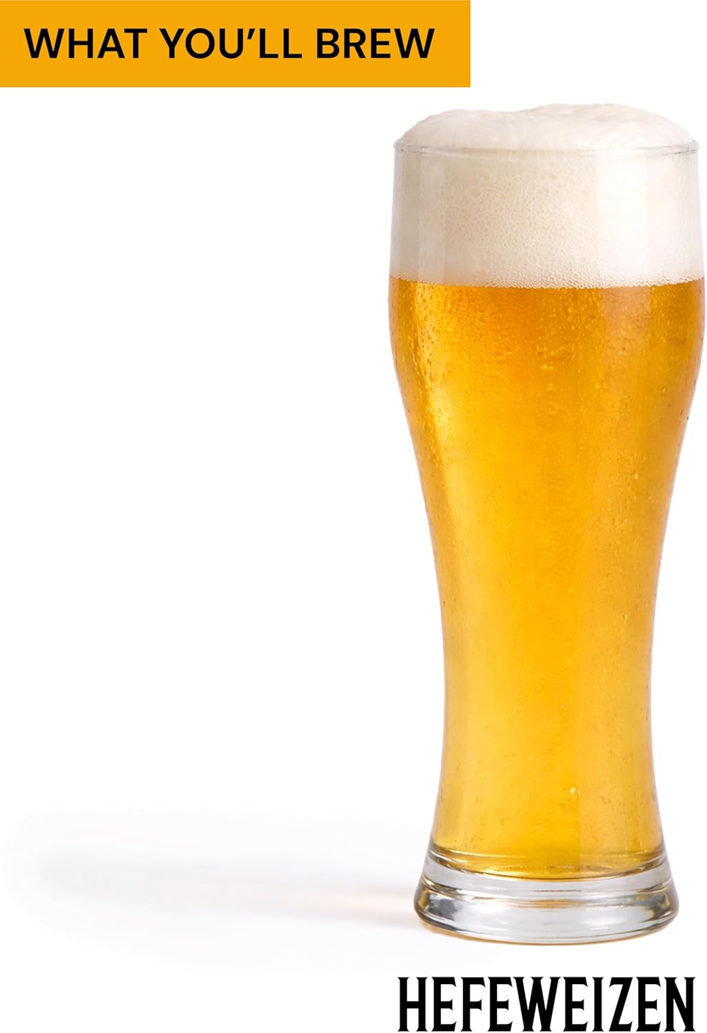 Craft A Brew Hefeweizen-Refill-Rezept-Kit; 1 Gallone; Zutaten für selbstgebrautes Bier, Hefeweizen