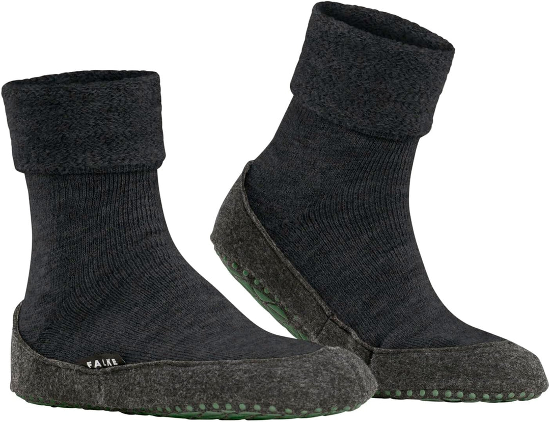 FALKE Herren Cosyshoe Stoppersocken rutschhemmende Noppen auf der Filzsohle komfortabel warm mit Plü