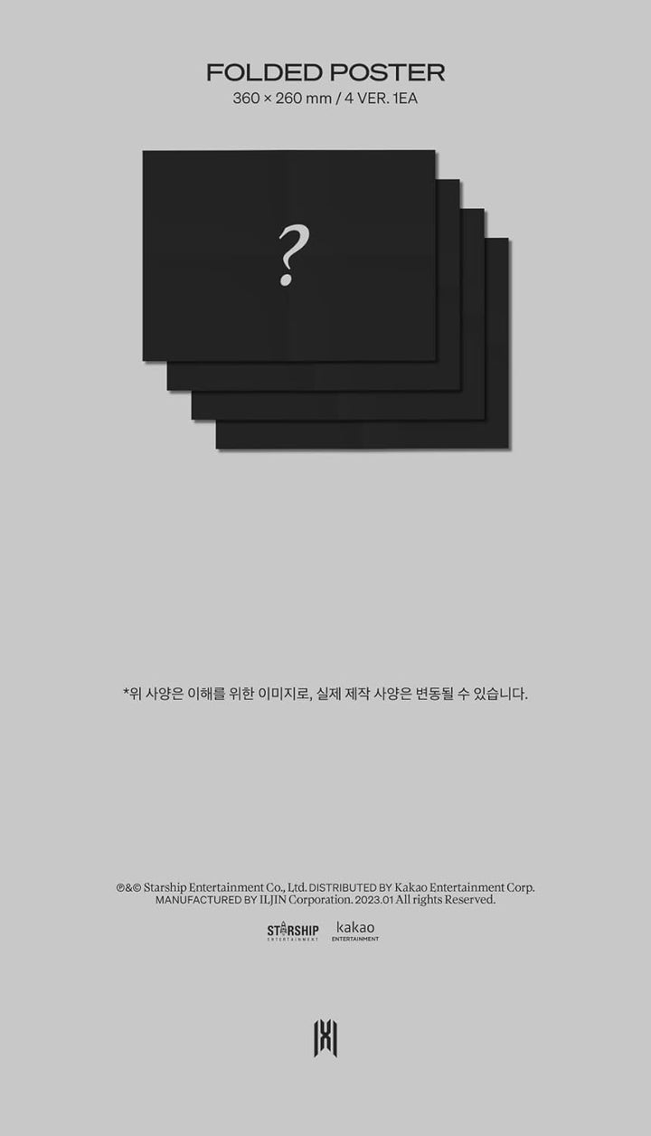 MONSTA X - REASON 12th Mini Album+Pre-Order Benefit (VER.3), VER.3
