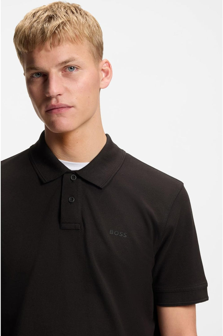 BOSS Herren Prime Polo S Black1, S Black1