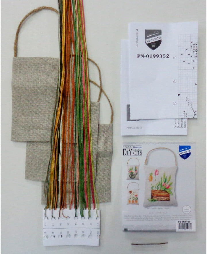 Deko-Set für Gartenkissen, 3 Stück