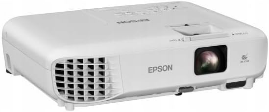 Epson EB-W06 3LCD-Projektor (WXGA 1.280x800p, 3.700 Lumen Weiss- und Farbhelligkeit, Kontrastverhält