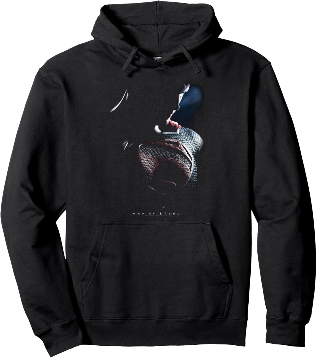 Superman Man of Steel Movie Poster Pullover Hoodie