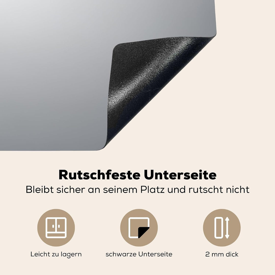 KitchenYeah© Herdabdeckplatte Einteilig Küche Ceranfeld Abdeckplatte | 59x52 cm - Cerankochfeld Abde