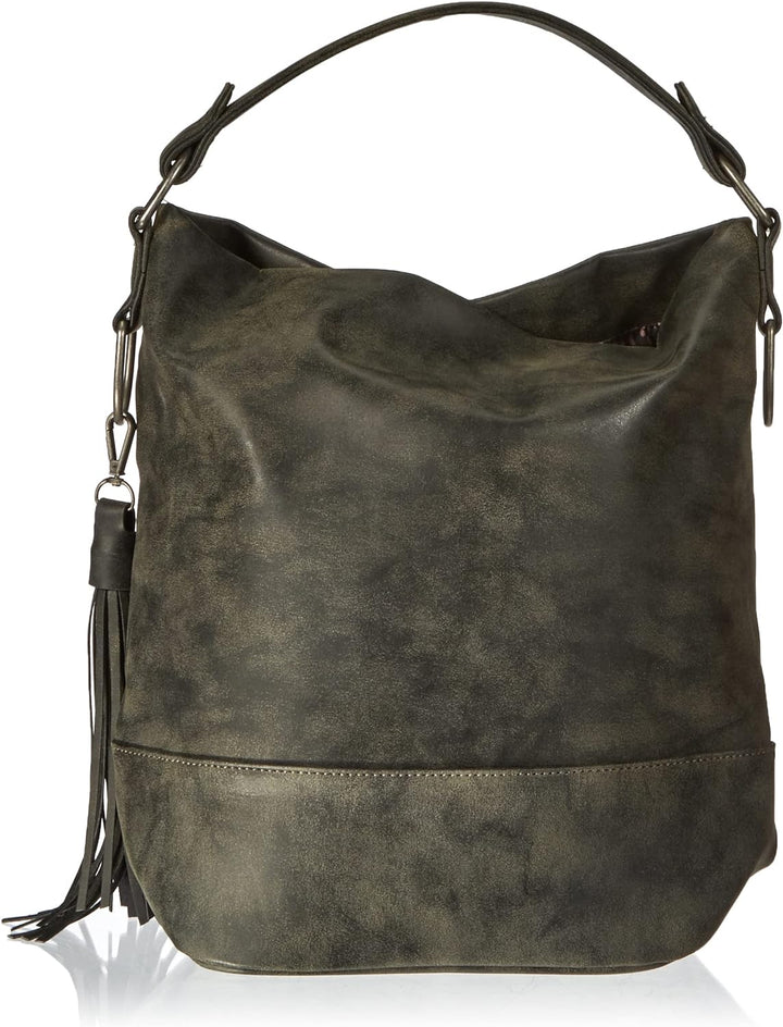 Fritzi aus Preussen Damen Fritzi51 Vintag 0457 Black Idol Hobo-Tasche