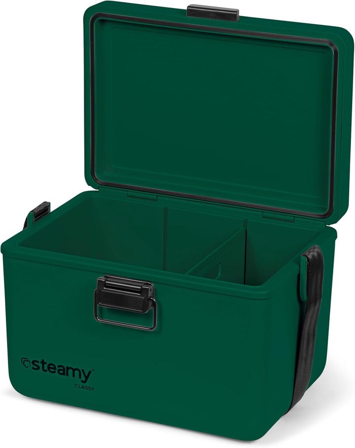 Steamy Outdoor Classy 12 Kühlbox 35.6 x 25.2 x 23.2 cm (l x b x h) Grün, 35.6 x 25.2 x 23.2 cm (l x