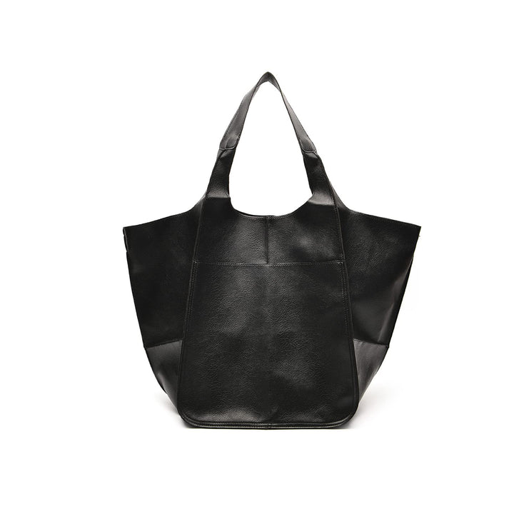 NICOLE &amp; DORIS Frauen Tasche Gross Schultertasche Shopper Weiche Ledertasche Leichte Tote Tasche Hob