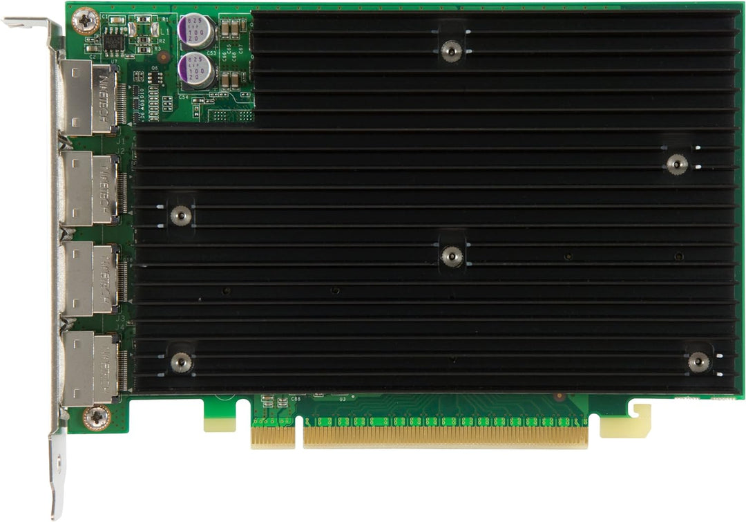 PNY Quadro NVS 450 ATX Grafikkarte (PCI-e, 512MB GDDR3 Speicher, Quad DP/DVI-I, 1 GPU)
