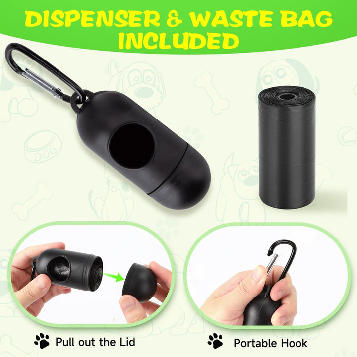Nobleza Raccoglitrice per cani 60 cm Raccogli Cacche per Cane Portatile Pieghevole Dog Poop Scooper