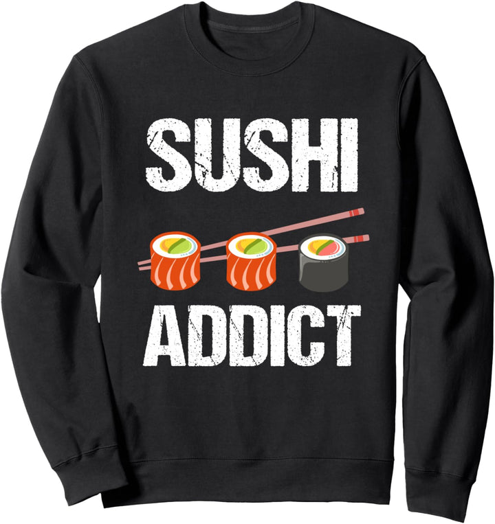 Japanisches Sushi-Geschenk Sashimi-Anime-Sushi Sweatshirt