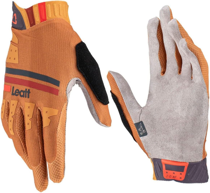 Leatt Men's MTB 2.0 Gloves X-Flow S Rust, S Rust