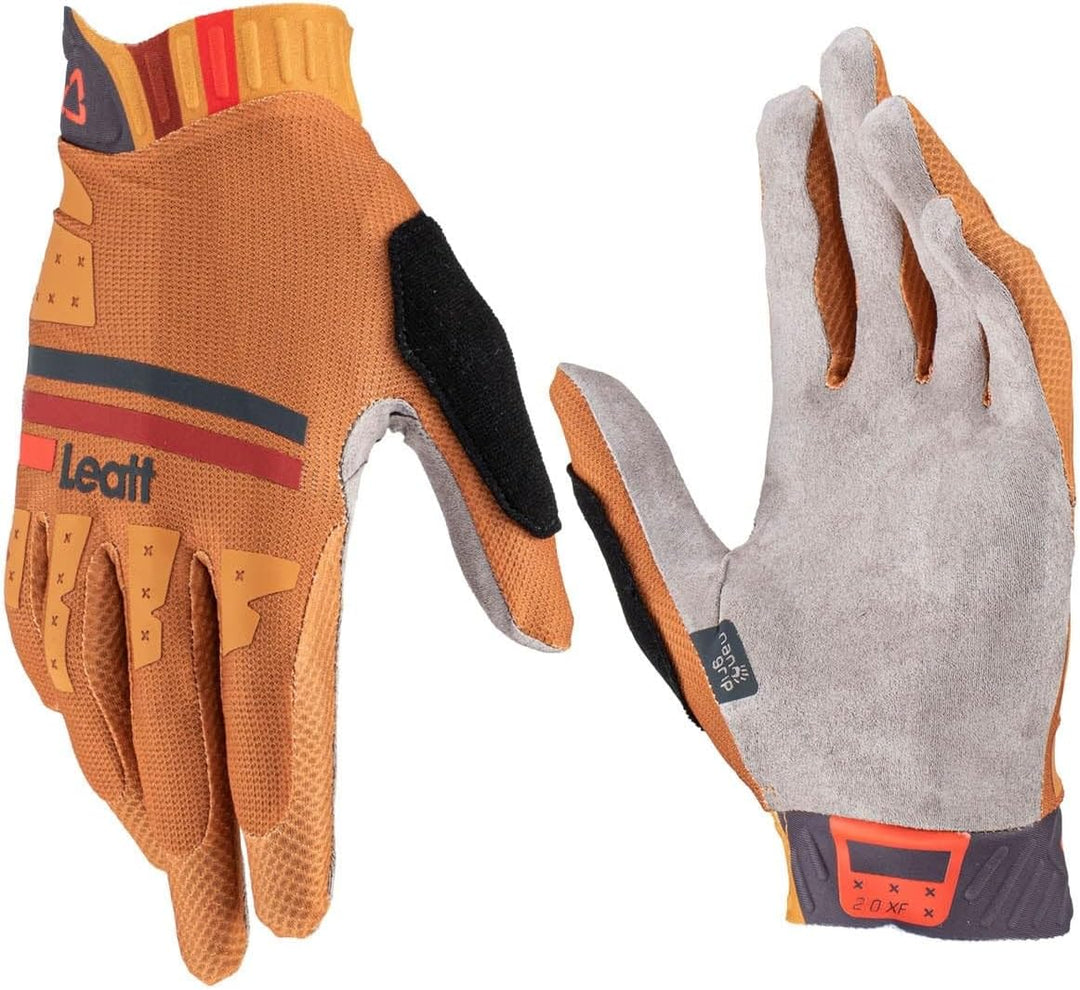 Leatt Men's MTB 2.0 Gloves X-Flow S Rust, S Rust