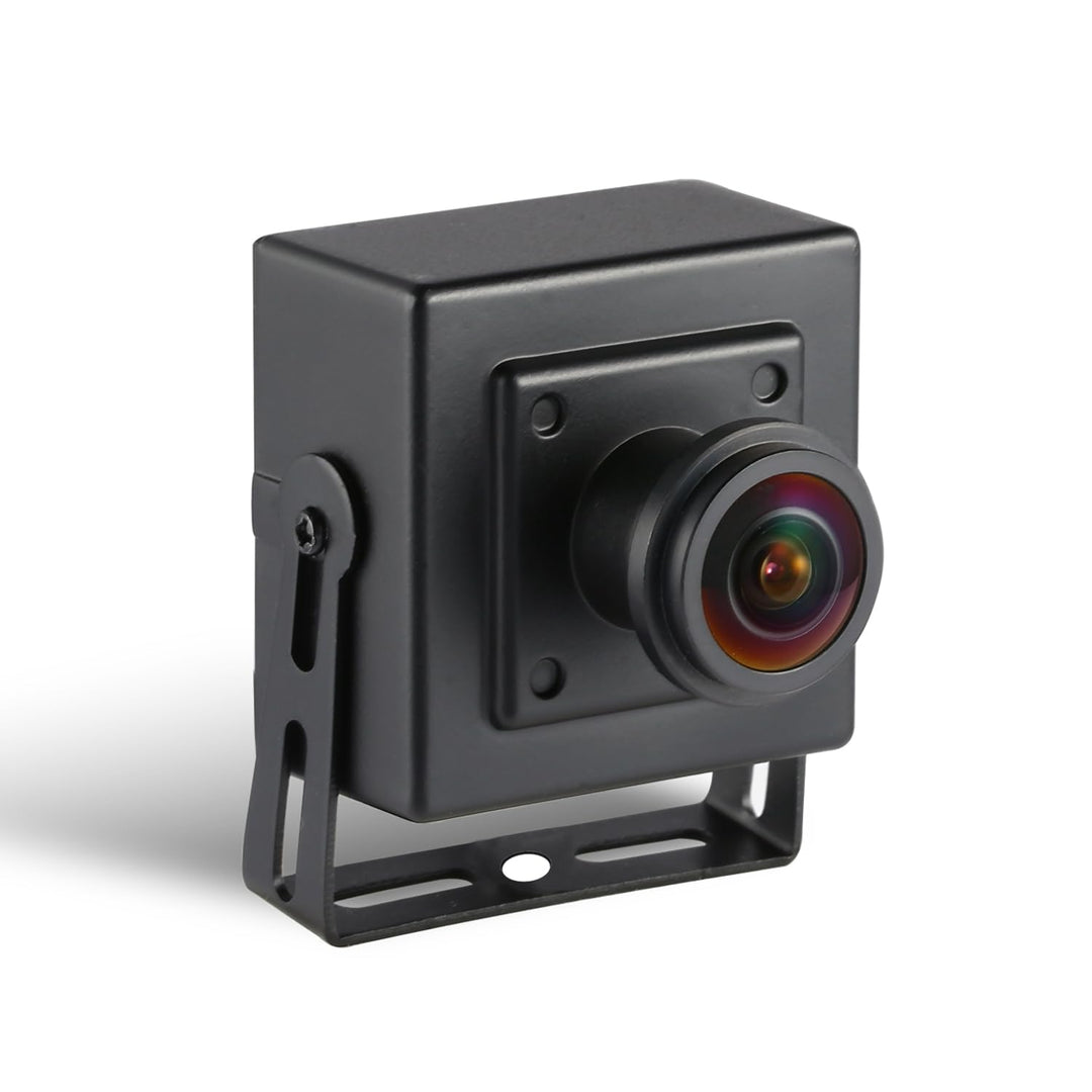 5MP POE IP Minikamera, Ultra HD 2880 x 1620p, 1,7 mm Fisheye Objektiv (170 ° FOV), kleine Kamera H.2