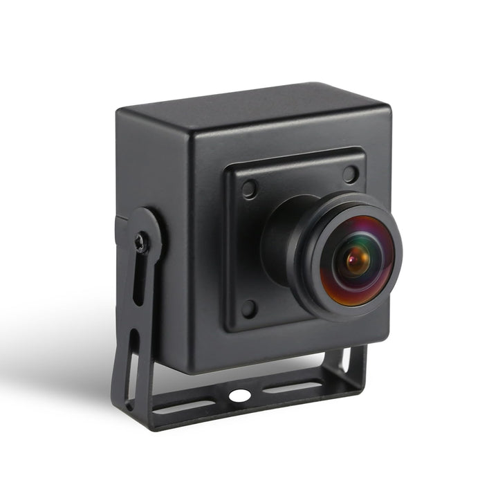 5MP POE IP Minikamera, Ultra HD 2880 x 1620p, 1,7 mm Fisheye Objektiv (170 ° FOV), kleine Kamera H.2