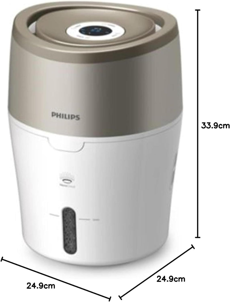 Philips Domestic Appliances Luftbefeuchter mit hygienischer NanoCloud-Technologie, HU4803/01 (Raumgr