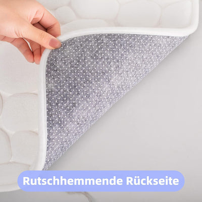 chakme Badematte Memoryschaum Badteppich Memory Foam Duschvorleger Saugfähige Badvorleger Badezimmer