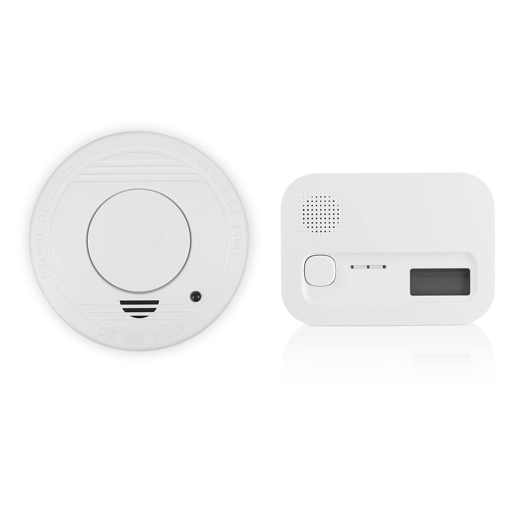Smartwares Sicherheit Set, Rauchmelder und CO Melder, Austauschbare Batterien, Lebensdauer 10 Jahre