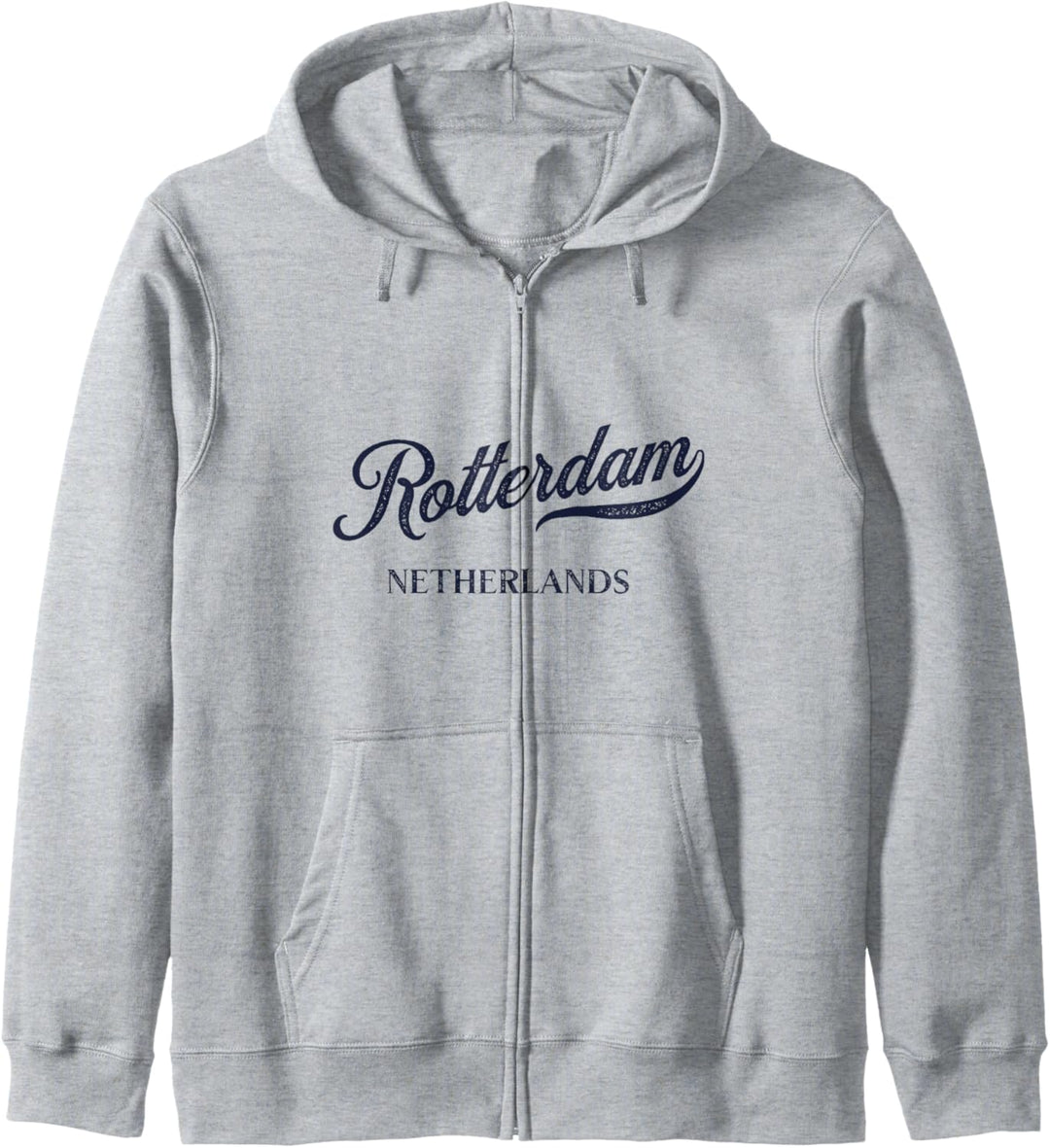 Retro Niederlande Stadt - Vintage Rotterdam Kapuzenjacke