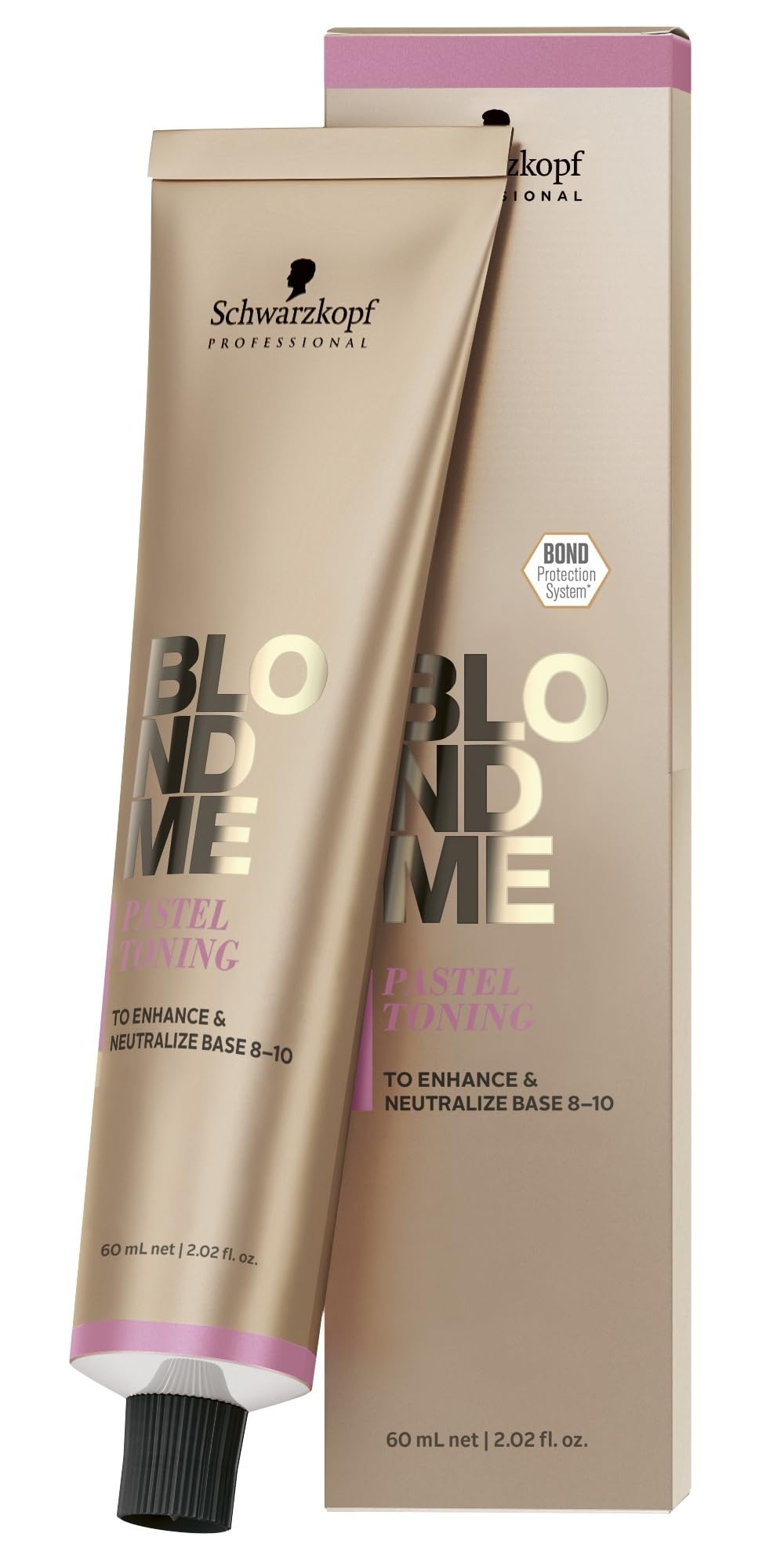 Schwarzkopf Professional Blond Me Pastel Toning 60ml Pastel 60 ml (1er Pack), Pastel 60 ml (1er Pack
