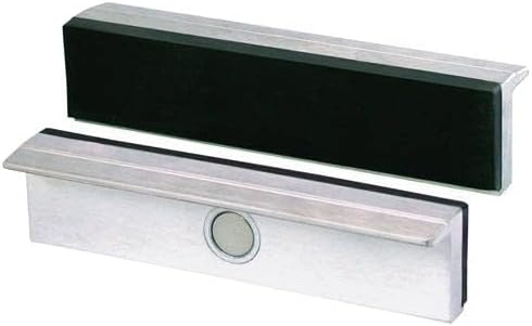 Heuer 115160 Schraubstockbacken, Schutzbacken Set 4-teilig (rechtwinkelig planparallel integrierte S