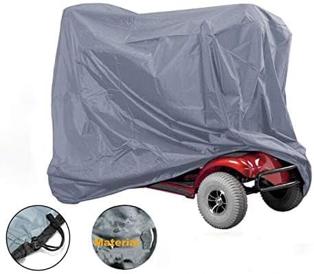 TOTMOX Mobility Scooter Cover – Scooter Storage Covers Protective Cover to Prevent Rain, Sun UV, Fit
