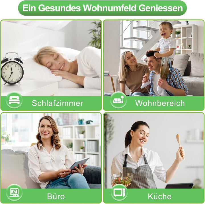 Herboom Ersatzfilter für Philips Luftreiniger AC2882, AC2885, AC2887, AC2889, AC2892, AC3829, 1 HEPA