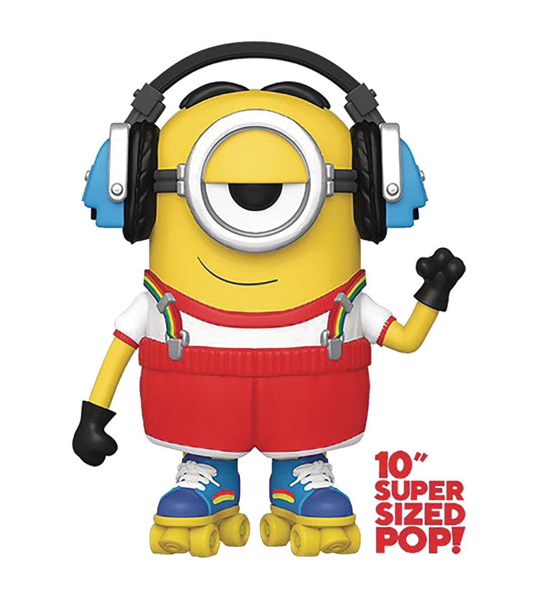 Funko POP! Movies: Minions 2- 10" Roller Skating Stuart - Otto - Vinyl-Sammelfigur - Geschenkidee -