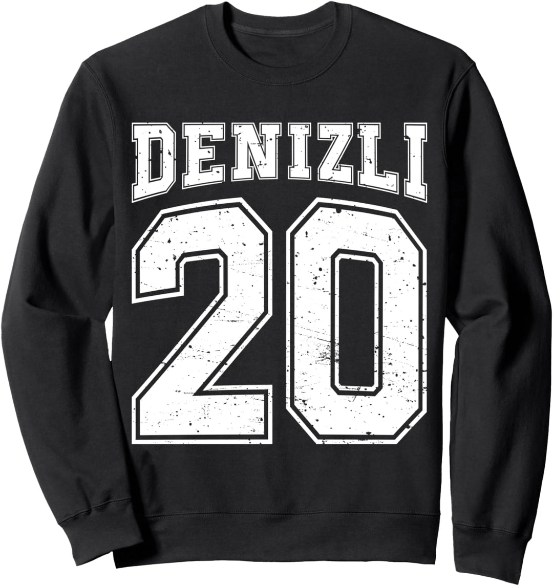 Denizli 20 Memleket Türkiye Heimat Stadt Türkei Denizli Sweatshirt