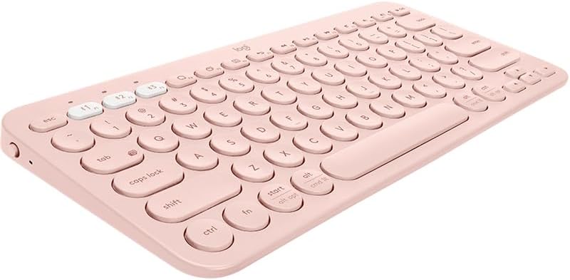 Logitech K380 Kabellose Bluetooth-Tastatur, Multi-Device & Easy-Switch Feature, Windows- und Apple-S