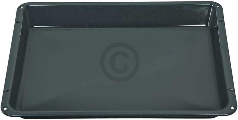 Backblech hoch kompatibel mit AEG 140024698023 466x385x38mm für Backofen Dampfgarer pyrolysefähiges