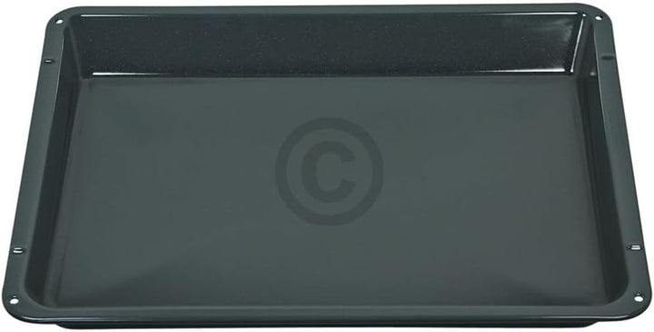 Backblech hoch kompatibel mit AEG 140024698023 466x385x38mm für Backofen Dampfgarer pyrolysefähiges